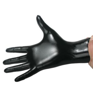 Black Nitrile Examination Gloves Large - 100 count
