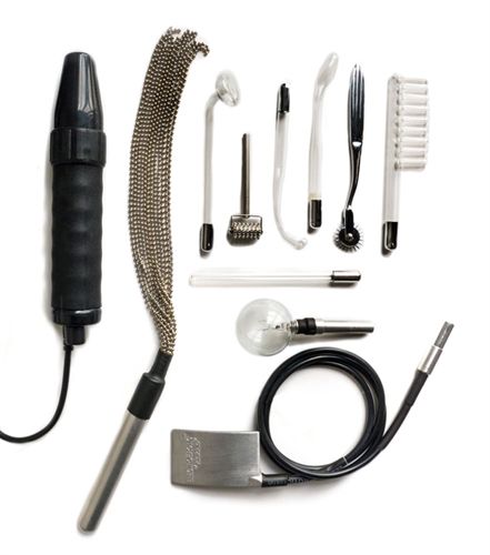 Kinklab Agent Noir Electro Erotic Neon Wand Kit Bdsm Bondage Kink
